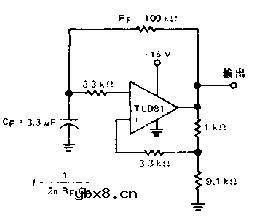 0.5Hz方波振荡器电路图