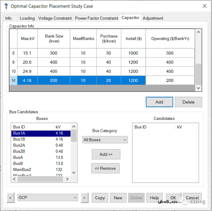 ETAP无功补偿（4）如何在ETAP中进行最佳电容器位置分析
