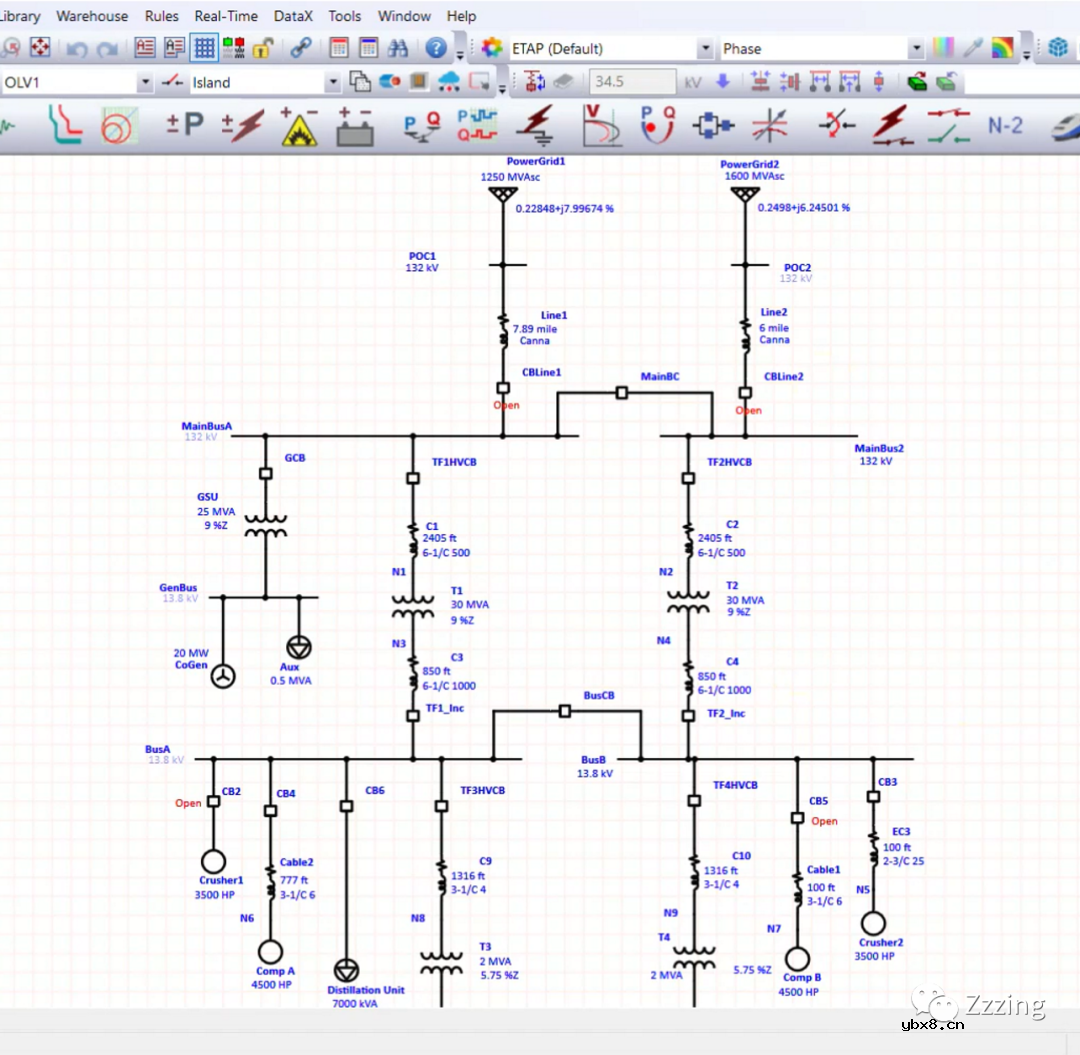 ETAP无功补偿（4）如何在ETAP中进行最佳电容器位置分析