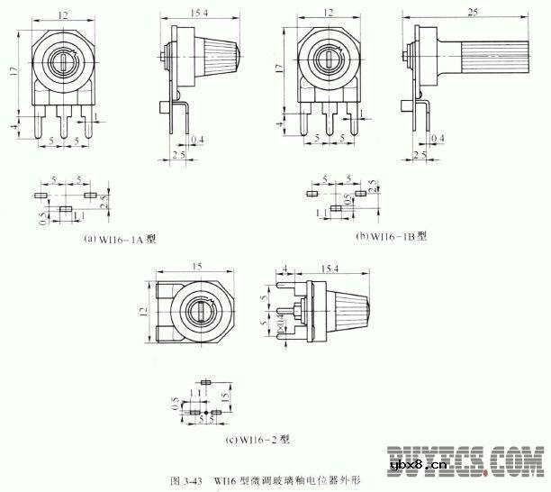 微调玻璃釉电位器