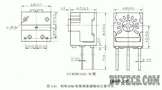 微调玻璃釉电位器