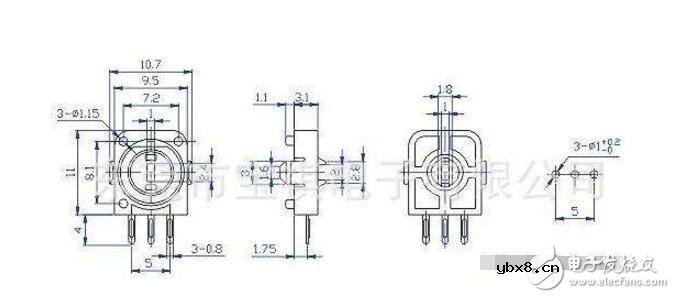 摇杆电位器结构及工作原理详解