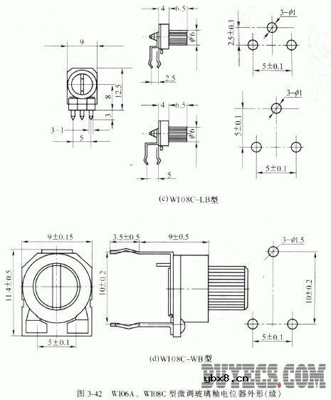 微调玻璃釉电位器