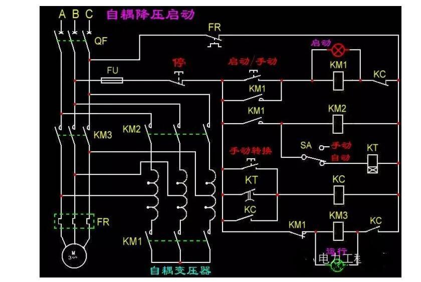 变压器启动方式有哪些_自耦变压器降压启动原理