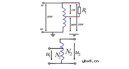 自耦变压器的工作原理及工作特点介绍