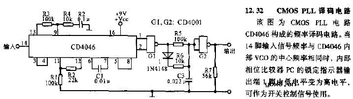 CMOS PLL译码电路