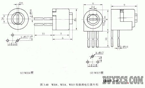 微调玻璃釉电位器