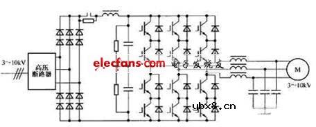 高压变频器主电路图分析及其应用