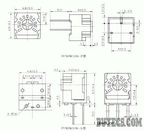 微调玻璃釉电位器
