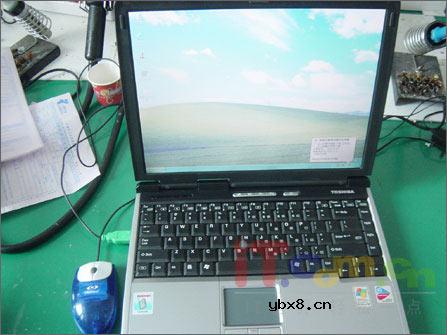 笔记本USB口不能用维修过程