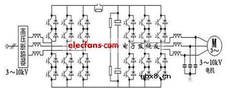 高压变频器主电路图分析及其应用