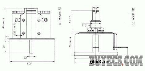 单圈线绕电位器