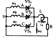 三相半波可控整流电路