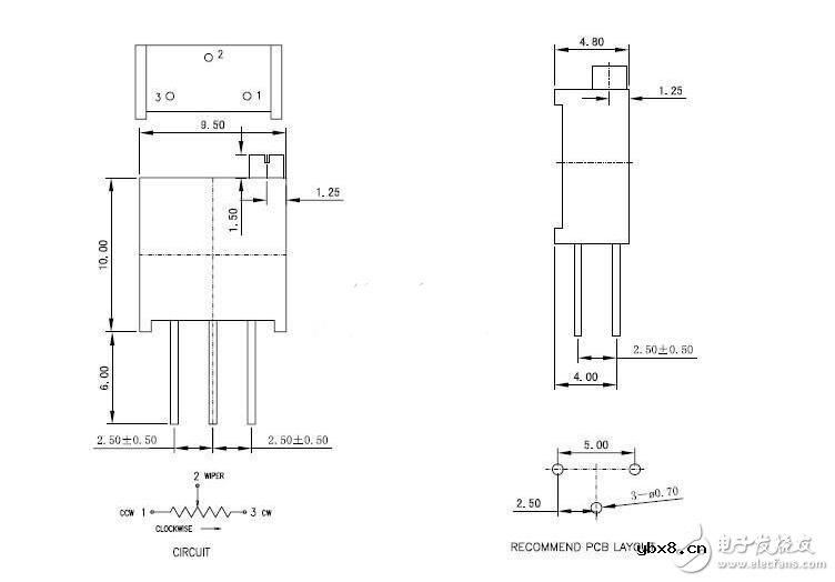 3296电位器阻值怎么看?