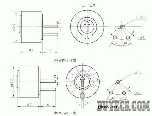 微调玻璃釉电位器