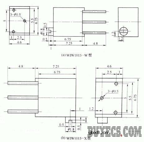 多圈微调电位器
