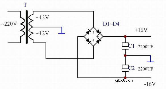 双12v变压器怎么接线