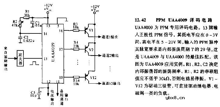 PPM UAA4009译码电路