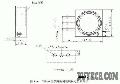 多圈微调电位器