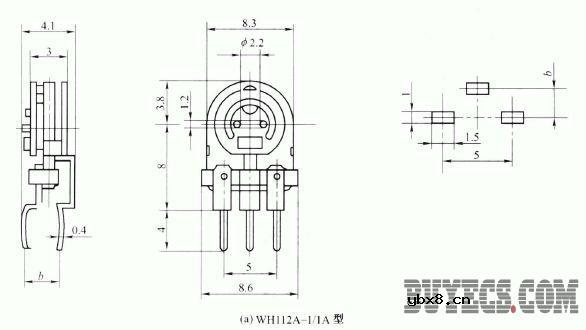 合成碳膜预调电位器