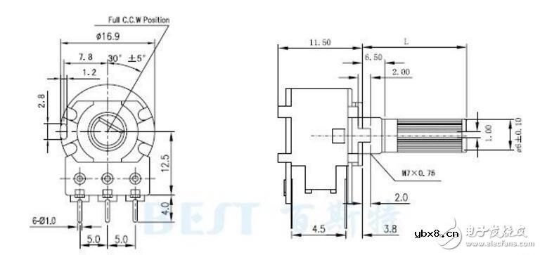六脚电位器怎么接线?接法知识详解
