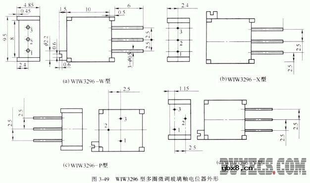 多圈微调电位器