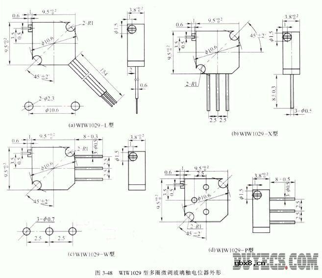 多圈微调电位器