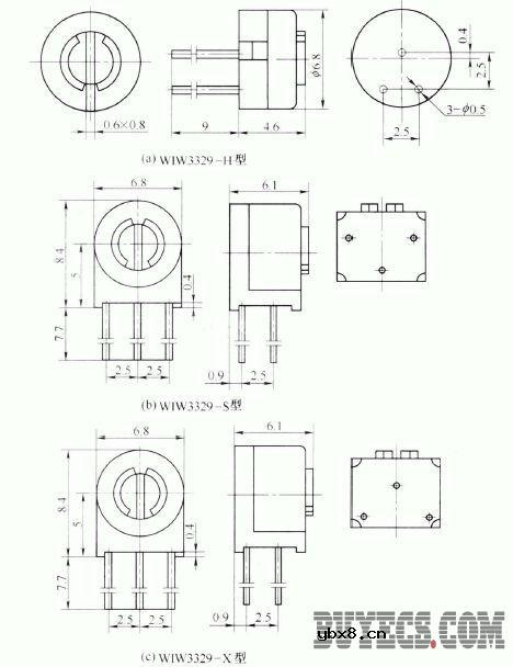微调玻璃釉电位器
