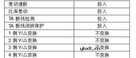 变压器差动保护定值计算_变压器差动保护整定示例