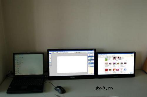 老笔记本接双屏显示器详细教程