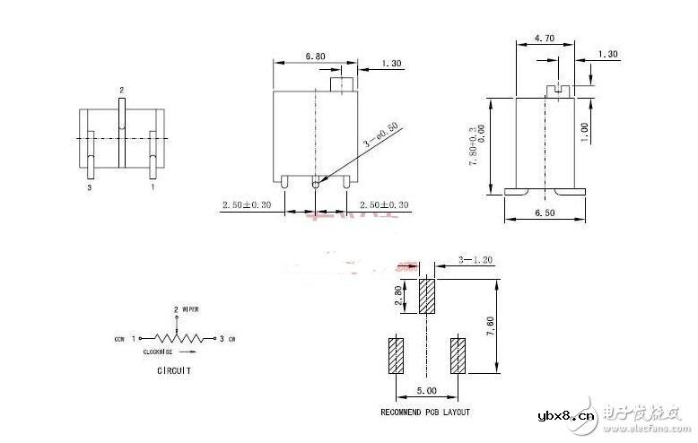 3296电位器阻值怎么看?