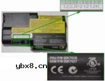 真假IBM笔记本电池区别