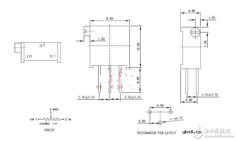 3296电位器阻值怎么看?