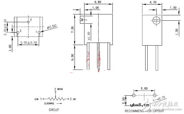 电位器3266和3296区别主要在哪里_3266/3296电位器参数