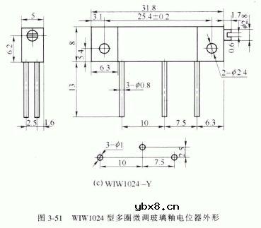 多圈微调电位器