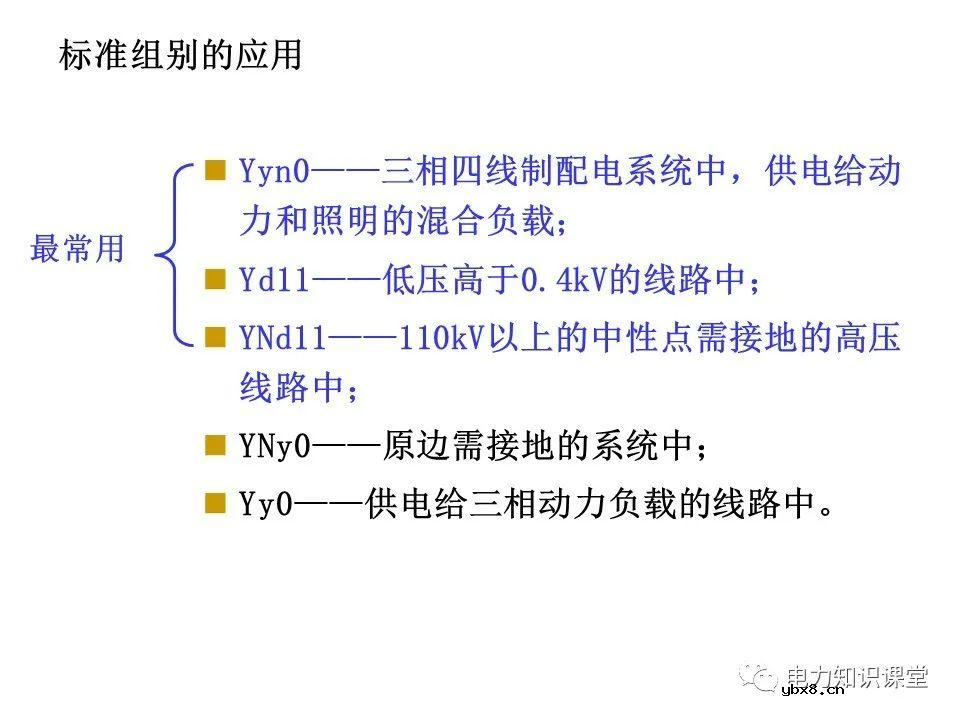 一文简析变压器原理及接线组别