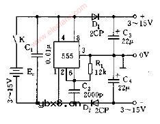 单变双电源电路图
