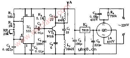 FM无线发射电路图