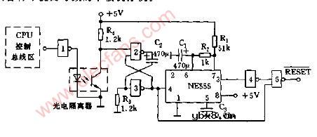 单板机自动复位电路图