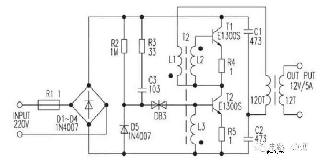简易大功率电子变压器制作