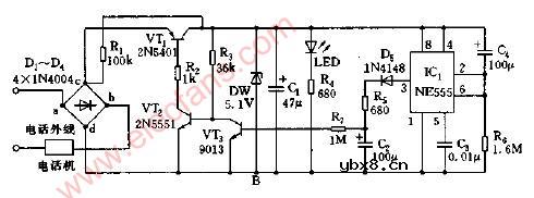 通话限时电路图