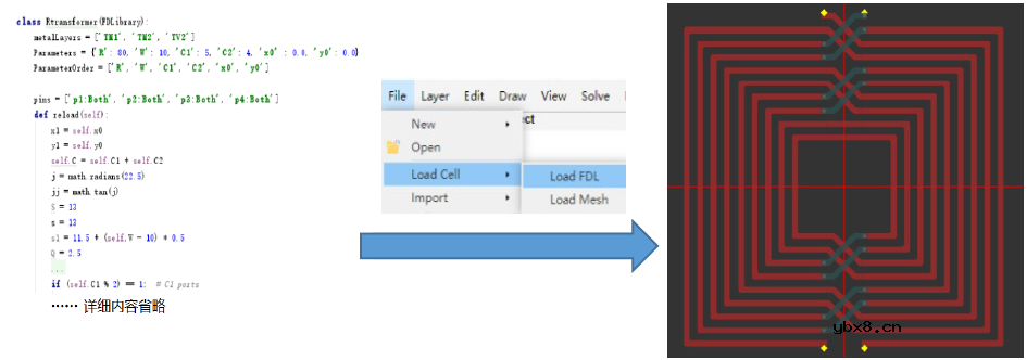 介绍一下法动UltraEM软件中变压器参数化模型的使用流程