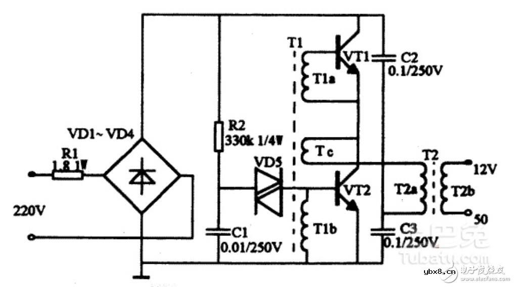 音频变压器电路图