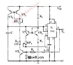 充放电时间独立可调的振荡器电路图