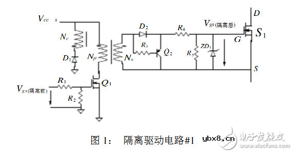 变压器隔离驱动电路