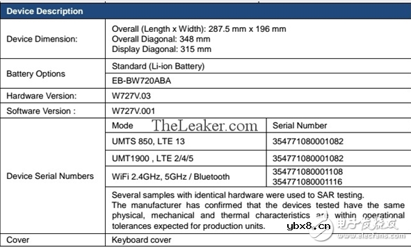 三星Galaxy TabPro S2平板曝光：128GB固态+AMOLED屏