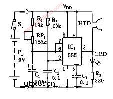 游戏定时器电路图