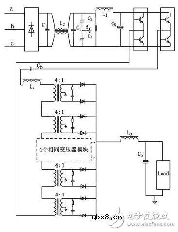 变压器高压强电流线圈驱动电路以及高频功率电路参考