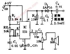 射频驱动音频振荡器电路图