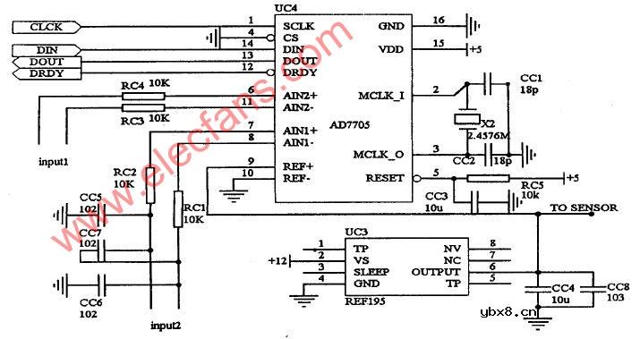 气象探测仪电路图